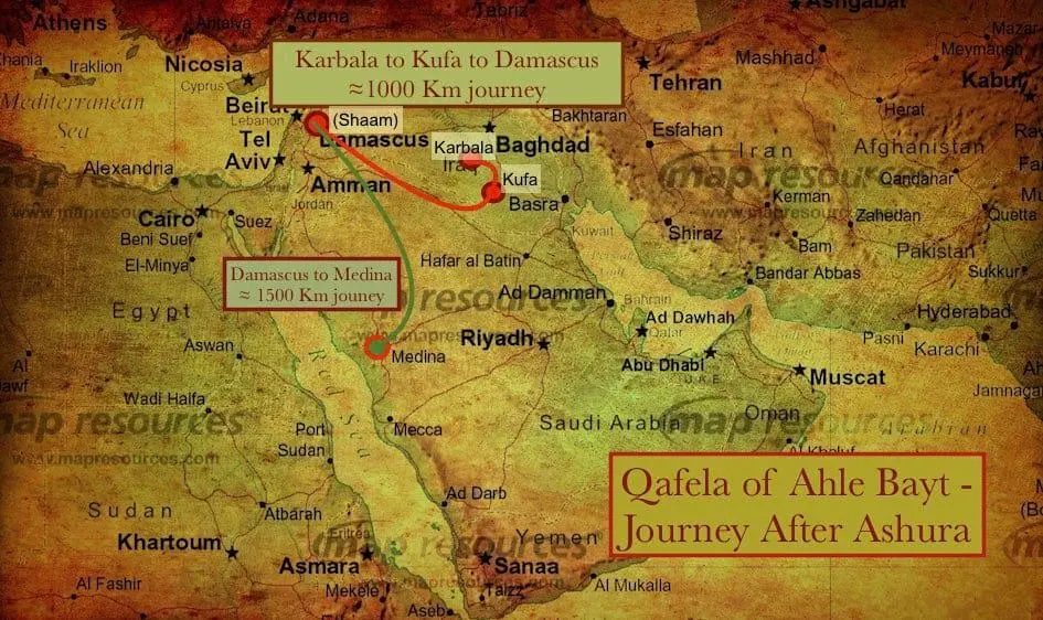 Ahlul Bayt (as) to Kufa