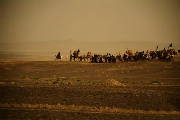 Arrival of Imam al-Hussain (as) to Karbala